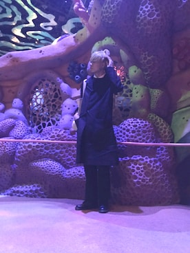 「Yohji Yamamoto（ヨウジヤマモト）のアイテム（チェスターコート）」を使った、ハチさん（メンズ・182cm）の春コーディネート
