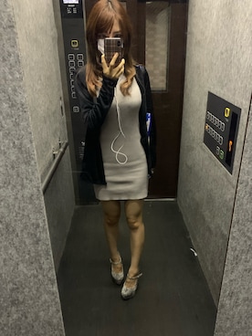 「夢展望（ユメテンボウ）のアイテム」を使った、黒咲姫こころさん（レディース・157cm）の夏コーディネート