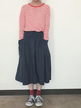 sakiさん（レディース・161cm）の夏コーディネート