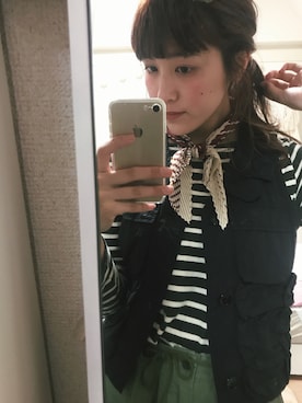 「MHL.」｜sakiさん（レディース・161cm）の冬コーディネート