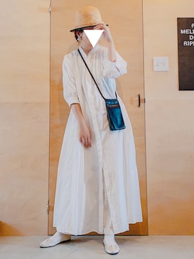 「ALLAND（オルランド）のアイテム」を使った、メトさん（レディース・155cm）の春コーディネート