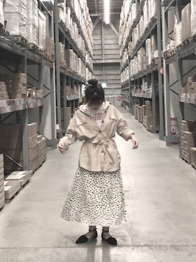 「FOREVER 21（フォーエバー トゥエンティーワン）のアイテム（ミリタリージャケット）」を使った、amiさん（レディース・162cm）の夏コーディネート