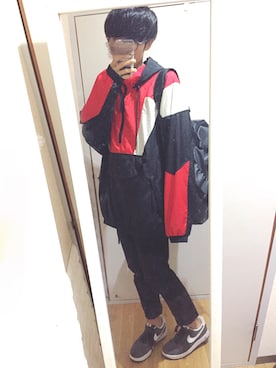 「BEAUTY&YOUTH UNITED ARROWS（ビューティーアンドユースユナイテッドアローズ）のアイテム（ナイロンジャケット）」を使った、よしのさん（メンズ・170cm）の秋コーディネート