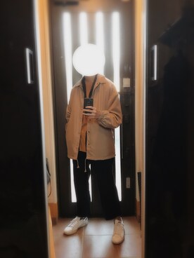 「アイテム（ブルゾン）」を使った、PRONさん（メンズ・180cm・10代）の秋コーディネート