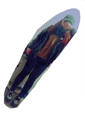 「韓国」｜「アイテム（ライダースジャケット）」を使った、imyfさん（レディース・152cm）の冬コーディネート