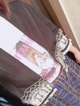 「OSMOSIS（オズモーシス）のアイテム（その他アウター）」を使った、yu-ra-riさん（レディース・165cm）の春コーディネート