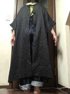 「ぽっちゃりコーデ」｜「アイテム（サロペット/オーバーオール）」を使った、yu-ra-riさん（レディース・165cm）の夏コーディネート
