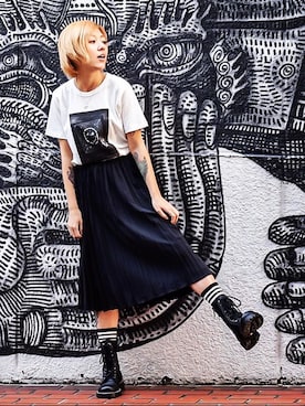 「GARNI（ガルニ）のアイテム」を使った、KyoNさん（レディース・160cm）の冬コーディネート