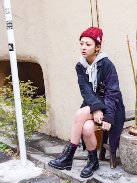 KyoNさん（レディース・160cm）の冬コーディネート