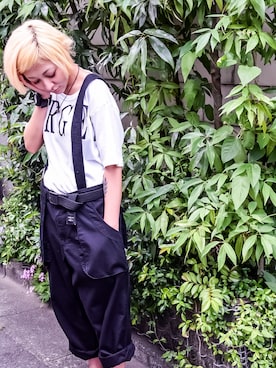 「VIRGOwearworks（ヴァルゴウェアワークス）のアイテム」を使った、KyoNさん（レディース・160cm）の春コーディネート