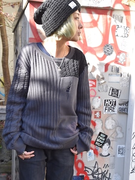 「VIRGOwearworks（ヴァルゴウェアワークス）のアイテム」を使った、KyoNさん（レディース・160cm）の冬コーディネート
