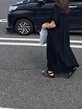 「Y's（ワイズ）のアイテム（ワンピース/ドレス）」を使った、YOUさん（レディース・155cm）の夏コーディネート