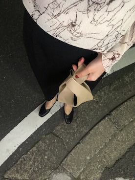 「Ciki（シキ）のアイテム」を使った、だるまさん（レディース・169cm）の春コーディネート