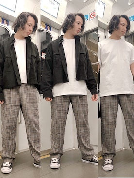 アファAgfaさん（メンズ・174cm）の夏コーディネート