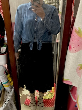 「H&M（エイチ・アンド・エム）のアイテム（その他）」を使った、Ｈａｎａ女孩さん（レディース・167cm）の秋コーディネート