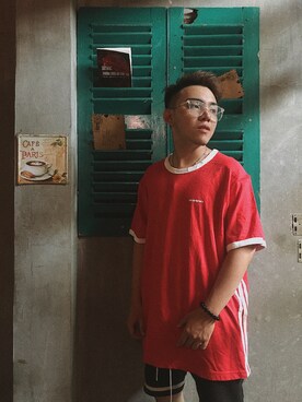 「アイテム（シャツ/ブラウス）」を使った、vietanh23さん（メンズ・70cm・10代）の秋コーディネート