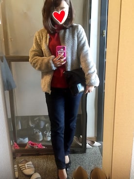 「At.COULEUR（アーテクルール）のアイテム」を使った、こげぱんさん（レディース・151cm）の秋コーディネート