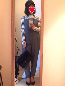 「At.COULEUR（アーテクルール）のアイテム」を使った、こげぱんさん（レディース・151cm）の冬コーディネート