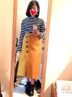 「DIRECTOIRE（ディレクトワール）のアイテム」を使った、こげぱんさん（レディース・151cm）の冬コーディネート