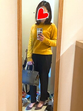 「アイテム（パンプス、グレー系）」を使った、こげぱんさん（レディース・151cm）の春コーディネート