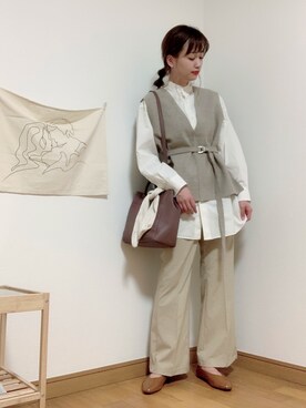 IKUさん（レディース・161cm）の冬コーディネート