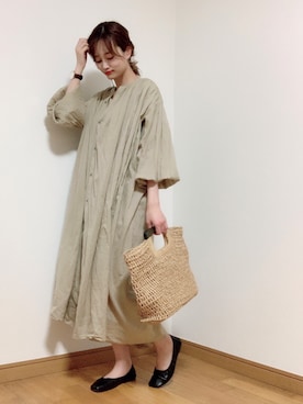 「Daniel Wellington（ダニエルウェリントン）のDaniel Wellington　CLASSIC BRISTOL（アナログ腕時計）」を使った、IKUさん（レディース・161cm）の春コーディネート
