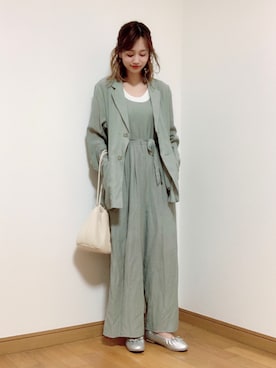 IKUさん(レディース・161cm)の春コーディネート