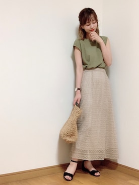 IKUさん（レディース・161cm）の春コーディネート