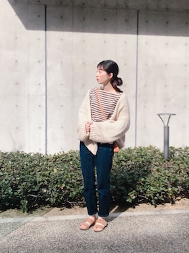「アイテム（ピアス（両耳用））」を使った、テンテンさん（レディース・159cm・20代）の冬コーディネート