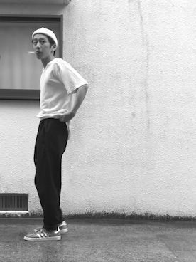 「ニットキャップ」｜あっくんさん（メンズ・171cm・20代）の夏コーディネート