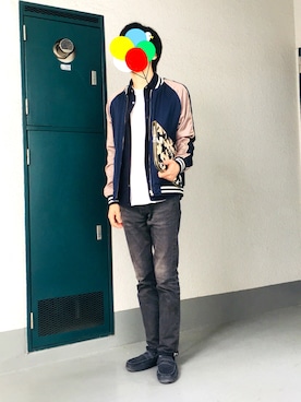 「CONVERSE TOKYO（コンバーストウキョウ）のアイテム（財布/小物）」を使った、Swearさん（メンズ・179cm）の秋コーディネート