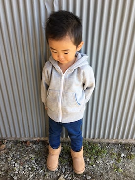 みなむしこさん(キッズ・80cm)の秋コーディネート