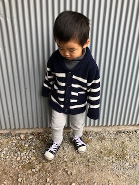 みなむしこさん（キッズ・80cm）の冬コーディネート