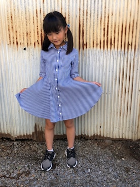 みなむしこさん（キッズ・90cm）の夏コーディネート