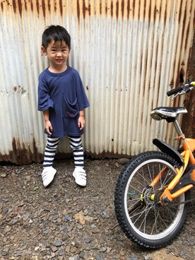 みなむしこさん（キッズ・90cm）の秋コーディネート