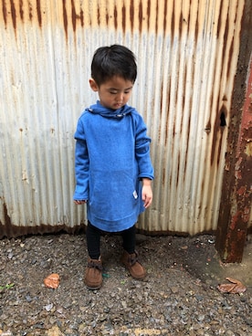 みなむしこさん（キッズ・90cm）の秋コーディネート