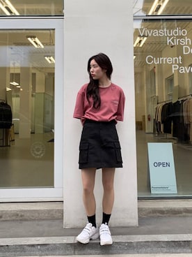 「VIVASTUDIO（ビバスタジオ）のアイテム」を使った、vivastudioさん（レディース・163cm）の夏コーディネート