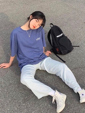 「VIVASTUDIO（ビバスタジオ）のアイテム」を使った、vivastudioさん（レディース・165cm）の夏コーディネート