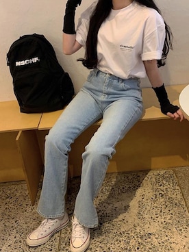 「韓国スタイル」｜vivastudioさん（レディース・163cm）の夏コーディネート