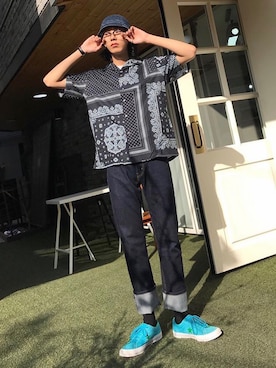 「韓国スタイル」｜vivastudioさん（メンズ・178cm）の夏コーディネート