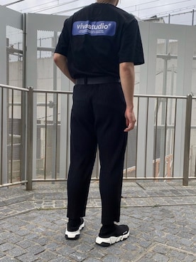 「韓国通販」｜vivastudioさん（メンズ・168cm）の夏コーディネート