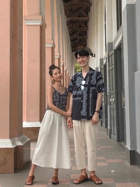 「韓国スタイル」｜vivastudioさん（メンズ・180cm）の夏コーディネート