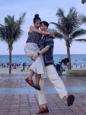 「韓国スタイル」｜vivastudioさん（メンズ・183cm）の夏コーディネート