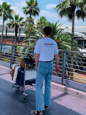 「韓国スタイル」｜vivastudioさん（メンズ・178cm）の夏コーディネート