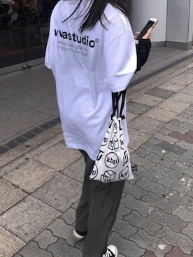 「韓国スタイル」｜vivastudioさん（レディース・160cm）の夏コーディネート