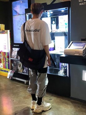 「韓国スタイル」｜vivastudioさん（メンズ・177cm）の夏コーディネート