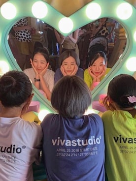 「韓国好きな人と繋がりたい」｜vivastudioさん（レディース・155cm）の秋コーディネート