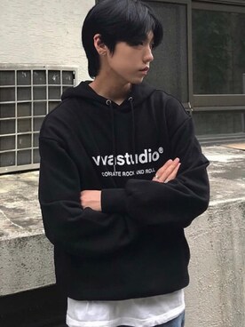 「VIVASTUDIO（ビバスタジオ）のアイテム」を使った、vivastudioさん（メンズ・177cm）の秋コーディネート