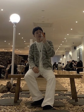 「VIVASTUDIO（ビバスタジオ）のアイテム」を使った、vivastudioさん（メンズ・167cm）の冬コーディネート