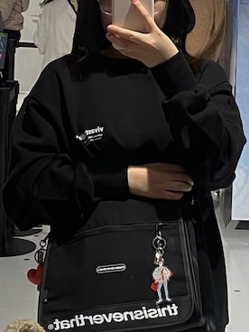 「thisisneverthat（ディスイズネバーザット）のアイテム」を使った、vivastudioさん（レディース・158cm）の冬コーディネート